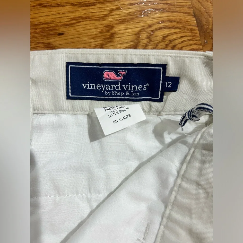 Vineyard Vines SUMMER TWILL SHORT Stone, 12